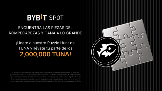Completa el rompecabezas y gana a lo grande: 2,000,000 TUNA en juego