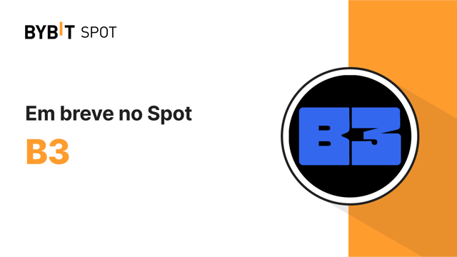 Nova Listagem: B3/USDT — Garanta parte do prêmio total de 140.000.000 B3!