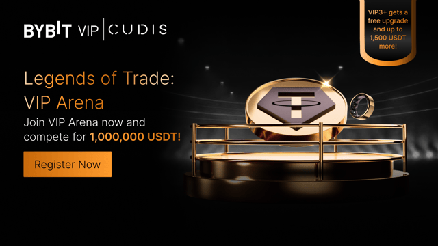 Legends of Trade: VIP Arena, Compete for a Share of 1,000,000 USDT and Exclusive Rewards