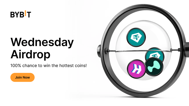 Wednesday Airdrop: Win hot coins—100% guaranteed. First come, first served