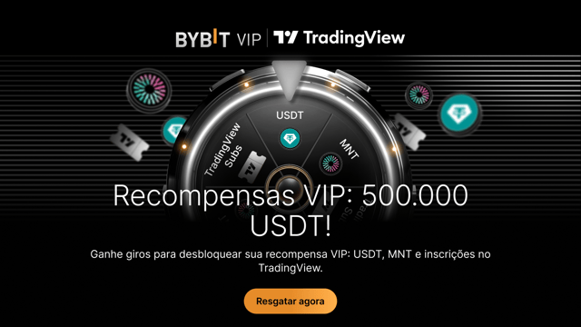 Exclusivo para VIPs: uma recompensa pela sua resiliência: 500.000 USDT em MNT, em USDT e em presentes do TradingView!