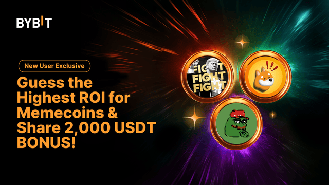 [New User Exclusive] Guess the Highest ROI for Memecoins & Share From 2,000 USDT!!