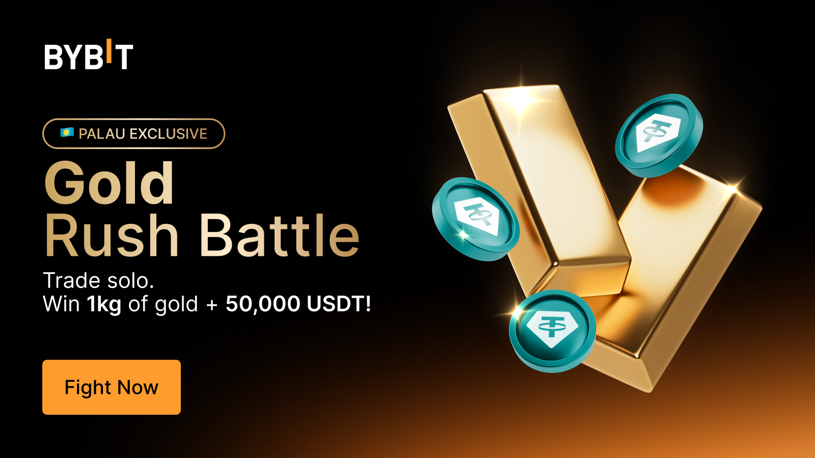Palau Exclusive: Trade to Win 1kg of Gold and 50,000 USDT bonus!