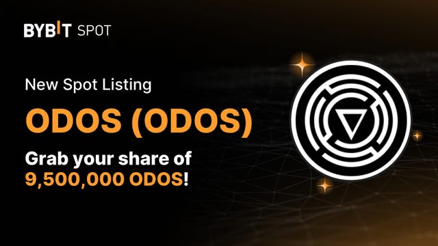 New Listing: ODOS/USDT — Grab a Share of the 9,500,000 ODOS Prize Pool
