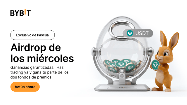 Airdrop de los miércoles | Búsqueda del tesoro de Pascua:  ¡haz trading para ganar de dos fondos de $120,000!
