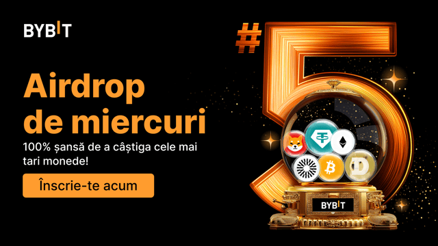 Airdrop de miercuri: caștigă cele mai tari monede – 100% garantat, primul venit, primul servit!
