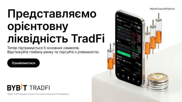 Оновлення на TradFi: орієнтовна ліквідність