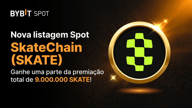 Nova Listagem: SKATE /USDT — Garanta parte do prêmio total de 9.000.000 SKATE!