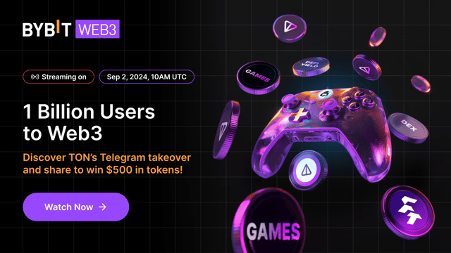 1 Billion Users to Web3: Discover TON’s Telegram Takeover & Win $500 in Tokens!