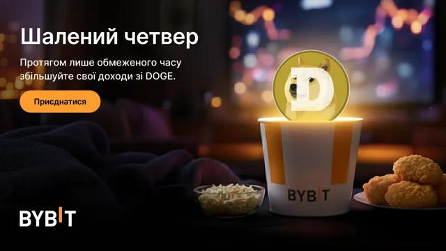 До 555% APR дляDOGE з пропозиціями Earn протягом Шаленого четверга!