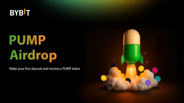 PUMP Airdrop: Make your First deposit to get $20 worth of PUMP Token!