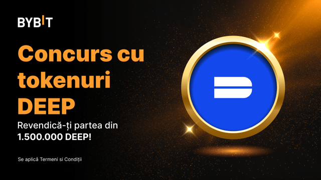 [Doar pentru Regiunile Selectate] 1,500,000 Tokeni DEEP la Bătaie — Nu Rata!