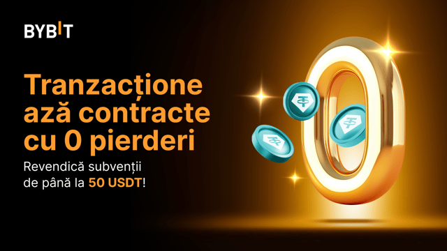 [Doar pentru utilizatori selectați] Tranzacționează Futures fără pierderi: un bonus de 50.000 USDT în subvenții te așteaptă!