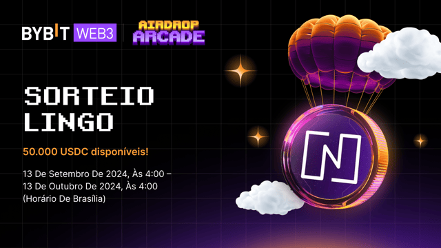Airdrop de Lingo: Garanta sua parte do prêmio de 50.000 USDC