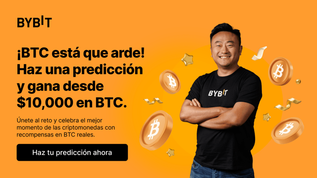 BTC en el punto de mira: predice el precio, haz trading y gana una parte de los $10,000 en BTC
