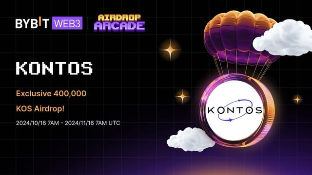 Kontos Airdrop: Tham gia Kontos và Nhận Cơ Hội Chia Sẻ 400,000 KOS!