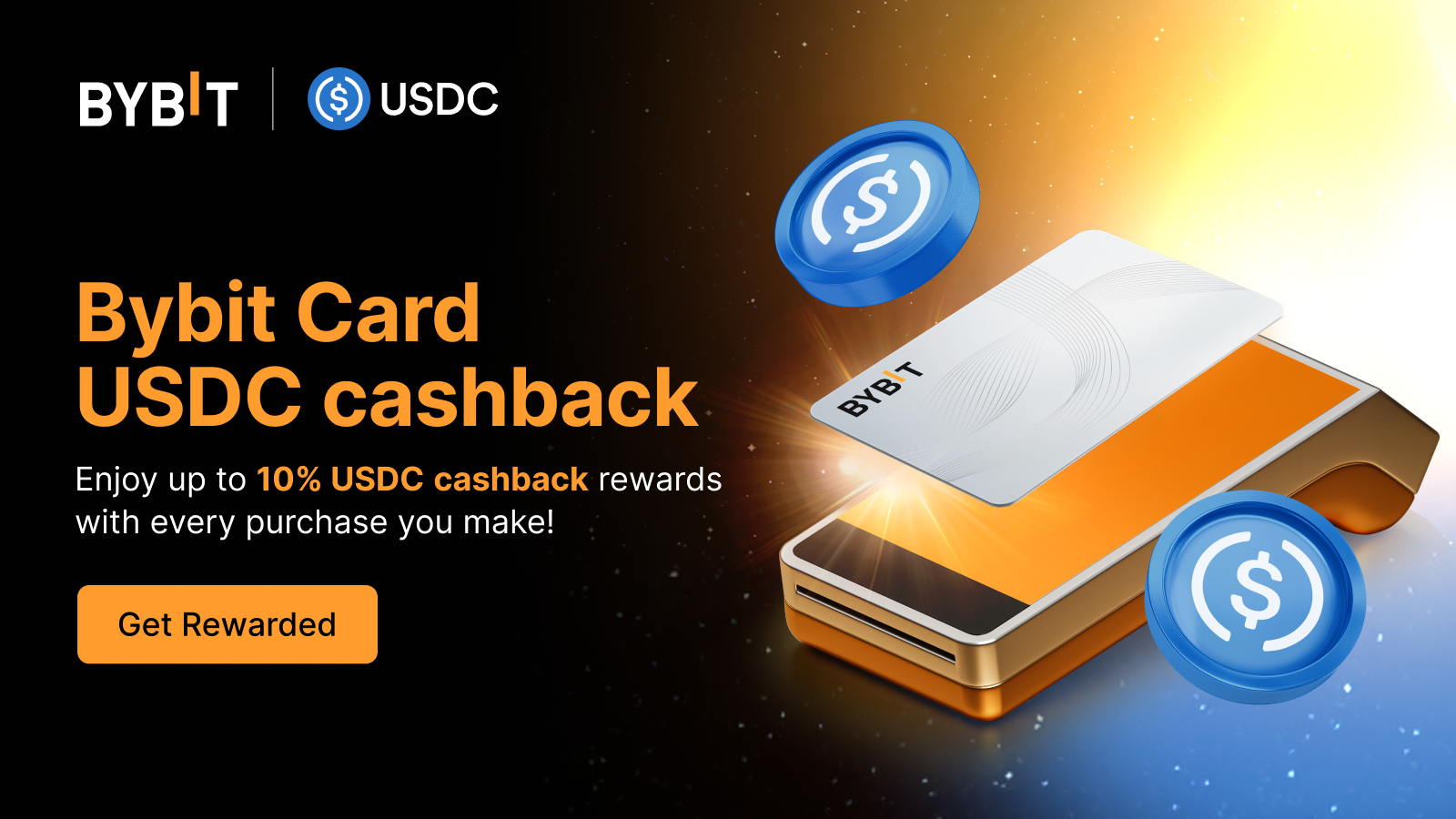 Bybit Announcement | Bybit Card: Get USDC cashback every time you spend!