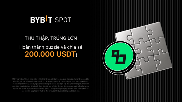 Hoàn thành puzzle và thắng lớn: 200.000 USDT đang chờ