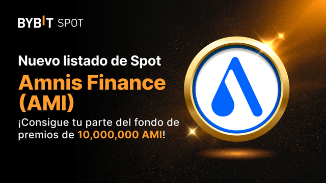 Nuevo listado: AMI/USDT — ¡Consigue una parte del fondo de premios de 10,000,000 AMI!