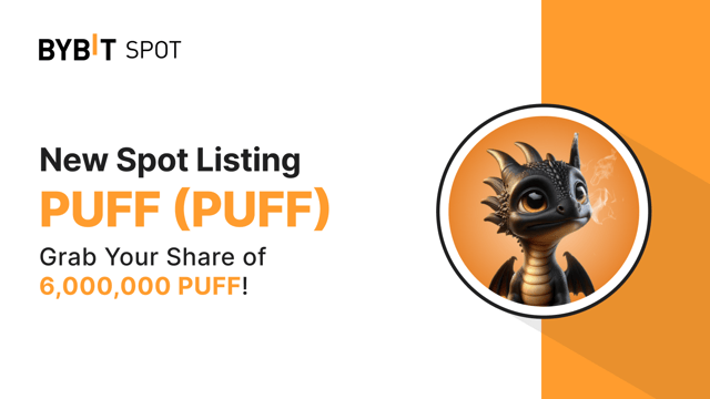 New Listing: PUFF/USDT — Grab a Share of the 6,000,000 PUFF Prize Pool!