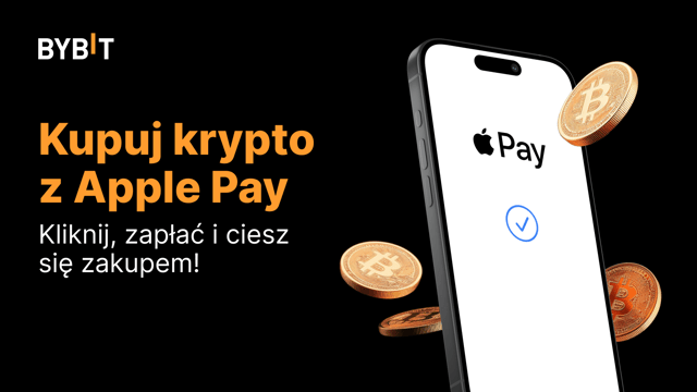 Kupuj krypto za pomocą Apple Pay i nie ponoś żadnych opłat!