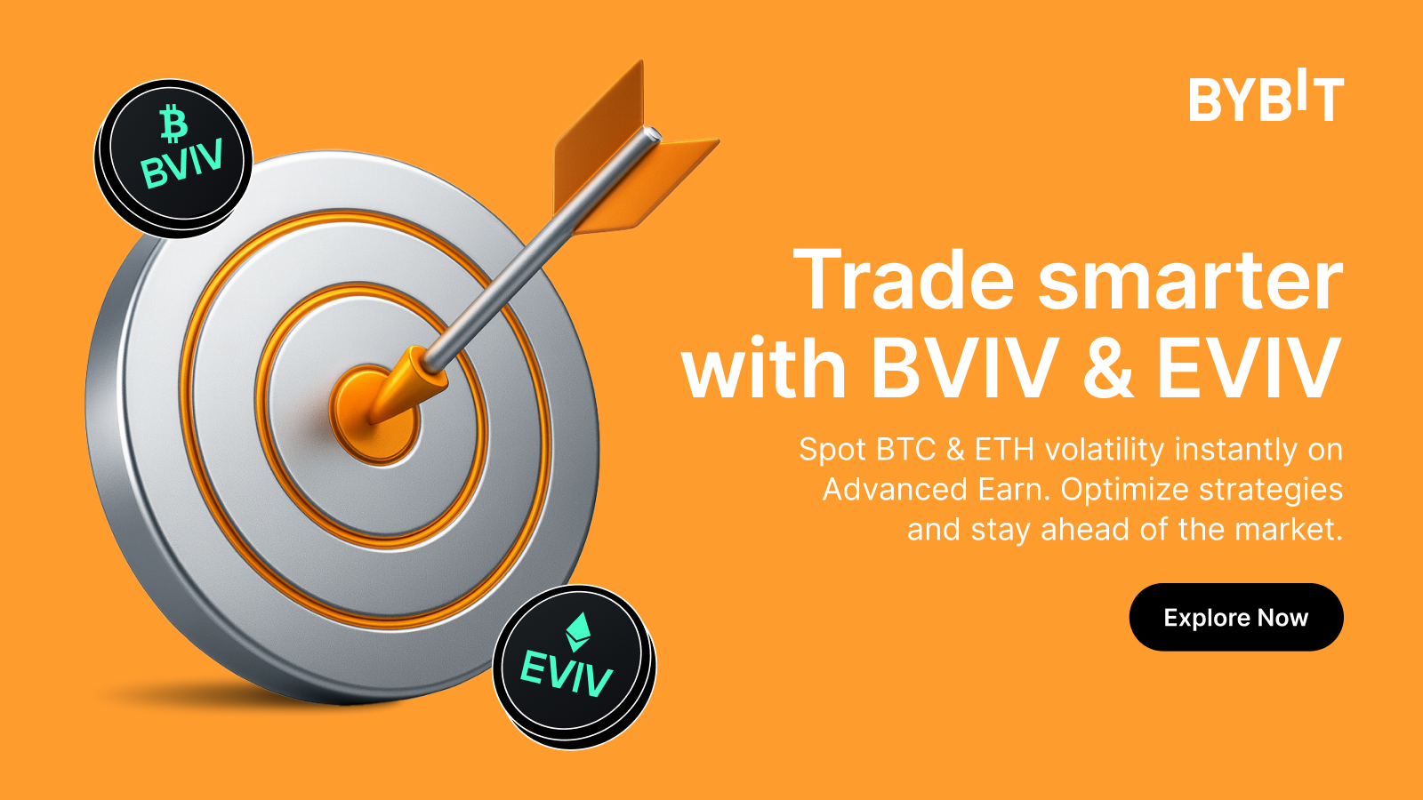 Bybit Announcement | Bybit Advanced Earn: Volmex Indices (BVIV & EVIV) now  live!