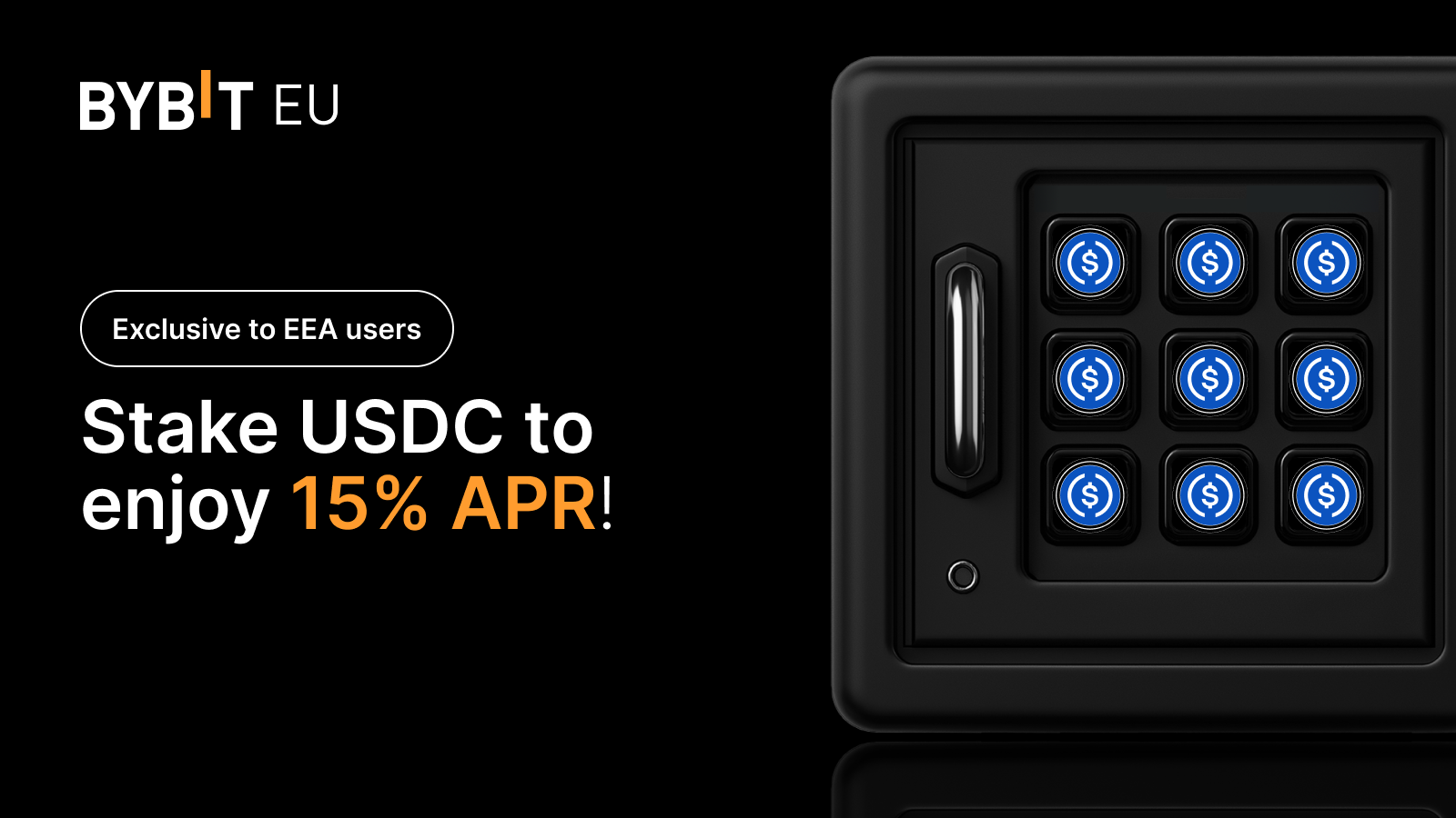 Bybit Announcement | Bybit.eu is Live — Get 15% APR on USDC to celebrate!