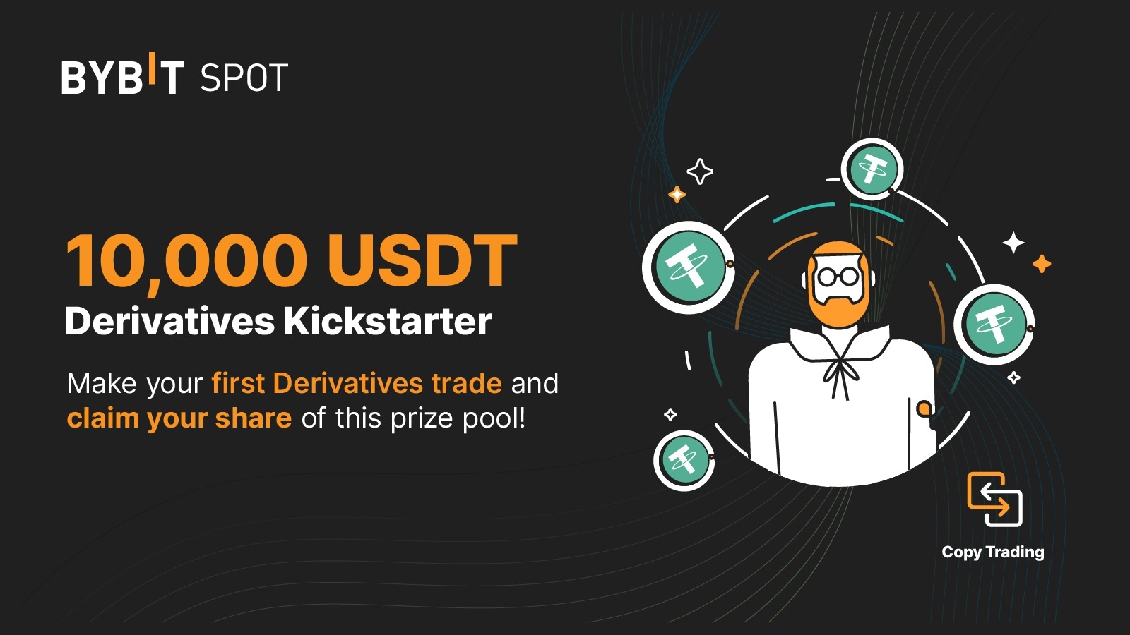 Bybit Announcement Place Your First Derivates Trading And Share