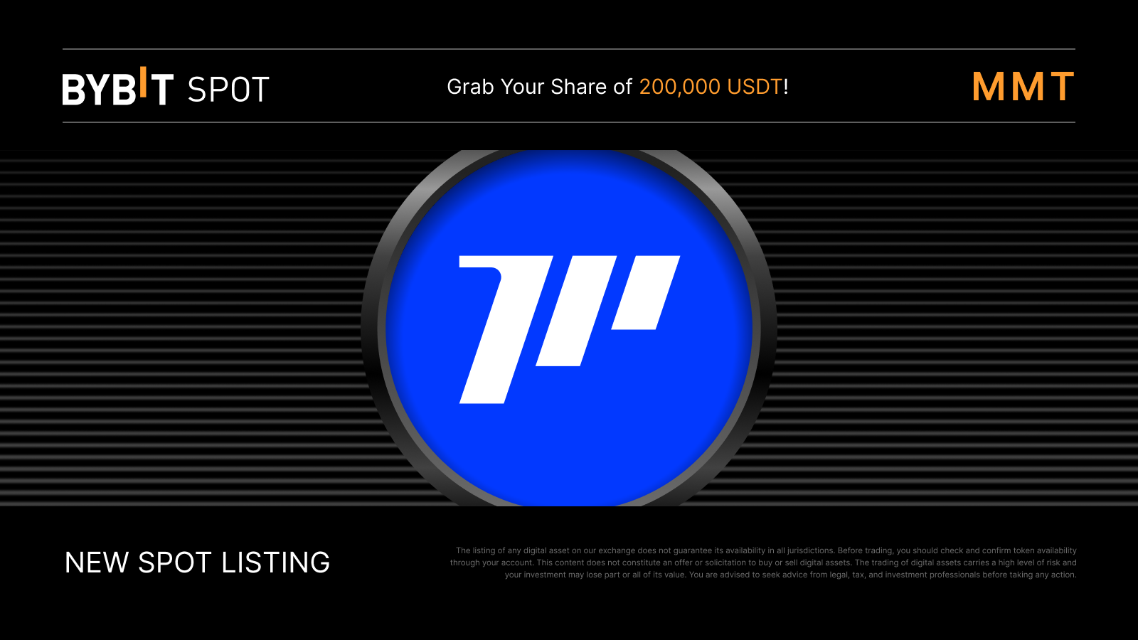 Bybit Announcement | MMT Token Splash: Grab a share of the 200,000 USDT  prize pool!
