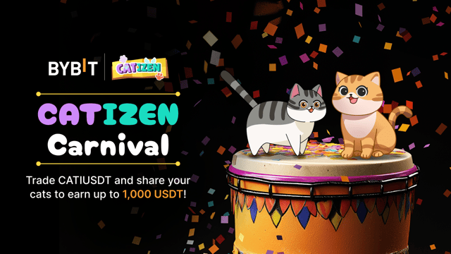 CATIZEN Carnival: Up to 1,000 USDT Awaits!