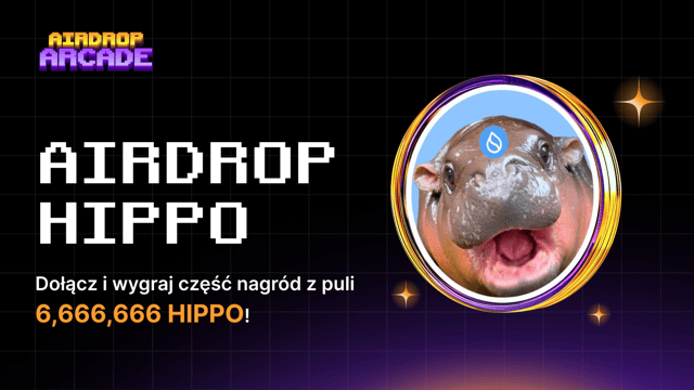 Airdrop HIPPO: Dołącz i wygraj część nagród z puli  6,666,666 HIPPO!