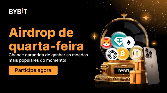 Airdrop de quarta-feira #9: Ganhe as moedas mais populares do momento - 100% garantido, quem chegar primeiro, leva!