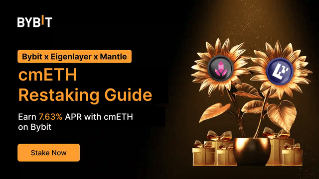 Complete Guide: How to Earn 7.63% APR with cmETH on Bybit