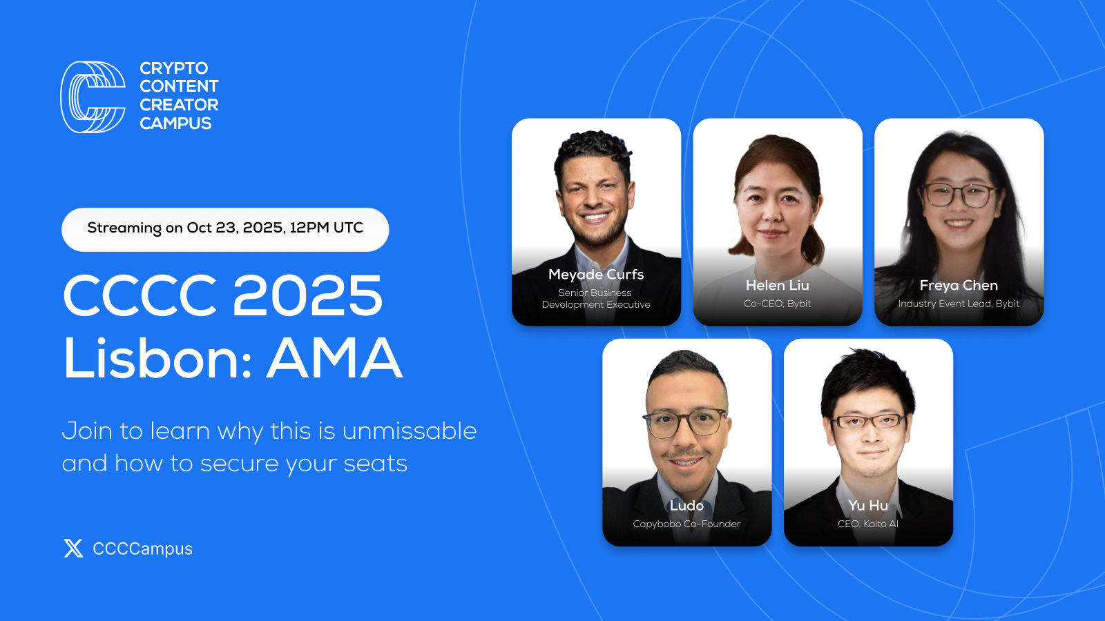 Bybit Announcement | CCCC 2025 Lisbon calling: What to expect, what is  unmissable, and how to secure limited seats