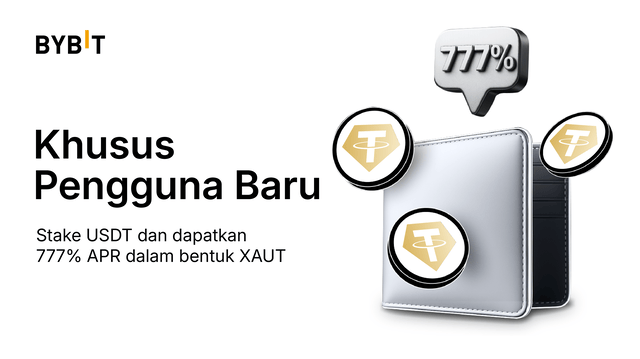 Save untuk Earn: Dapatkan 777% APR untuk XAUT!