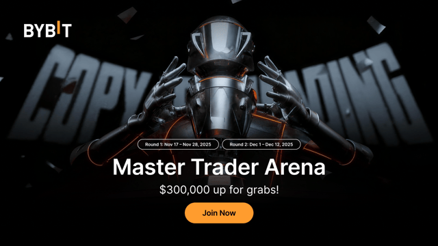 Master Trader Arena: Compete in the multi-round trading tournament for 300,000 USDT!