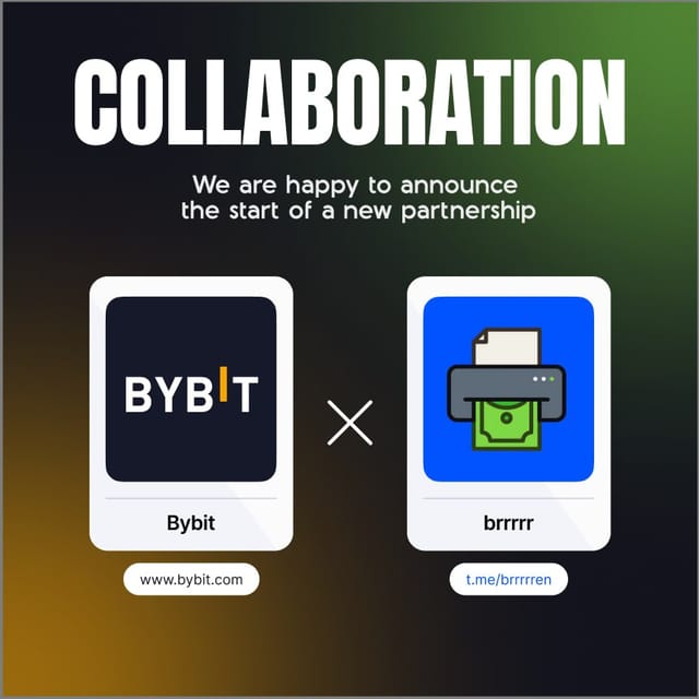 We are pleased to announce the partnership between Bybit and brrrrr and participation in a new promotional campaign!