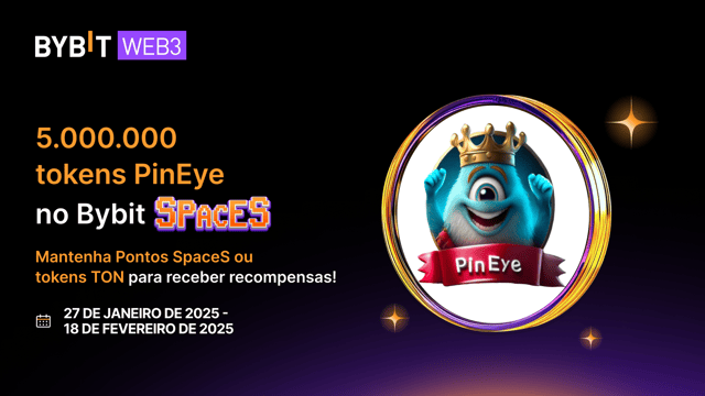 CHEGOU o airdrop de PinEye no FarmX do Bybit SpaceS!