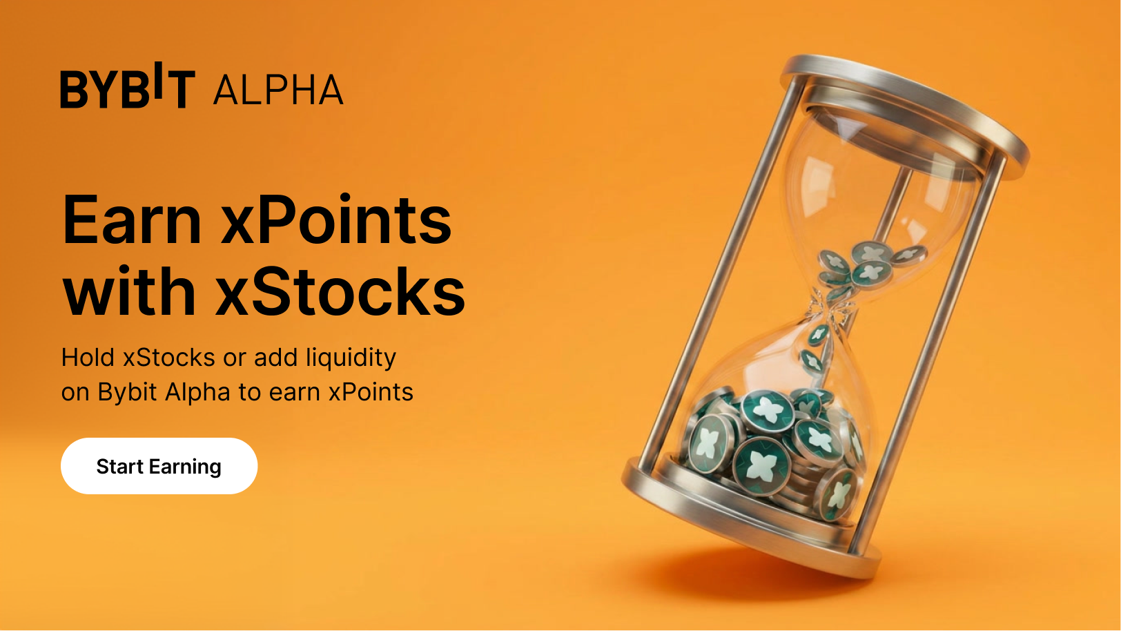 xStocks xPoints now live on Bybit Alpha