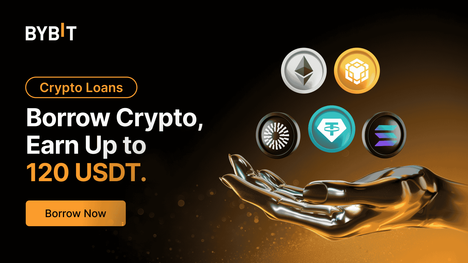 Bybit Announcement | Limited Time Offer: Unlock Your Share of 50,000 USDT  with Bybit Crypto Loans