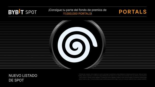 Bybit listará Portals (PORTALS) en Spot