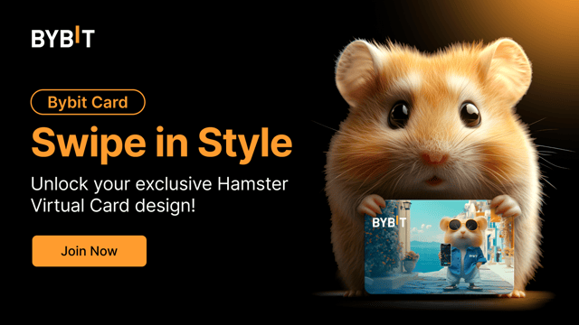 Swipe in Style: Unlock Your Exclusive HAMSTER Bybit Virtual Card Design!