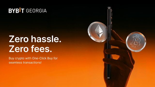 შეიძინეთ კრიპტოვალუტა One-Click Buy-ის საშუალებით და ისარგებლეთ ნულოვანი საკომისიოთი!