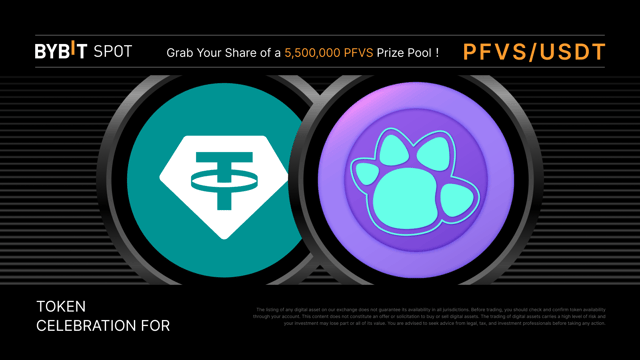 PFVS Token Splash: Grab a share of the 5,500,000 PFVS prize pool