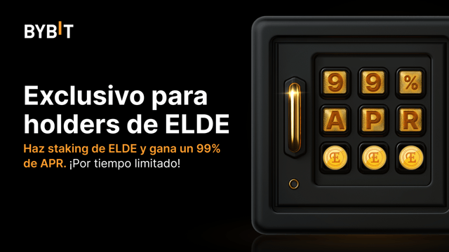 Únete a la fiesta de ELDE: haz staking de ELDE para disfrutar de un APR de hasta el 99% y ganar parte del fondo de premios de 300,000 ELDE