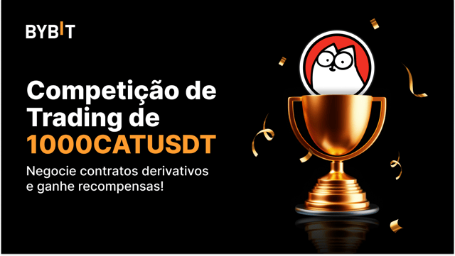 Competição de trading 1000CATUSDT: Negocie Contratos Perpétuos e ganhe a sua parte a partir de um total de 20.000 tokens USDT