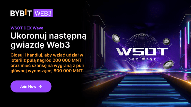 Bybit WSOT DEX Wave: Ostateczna przygoda Web3 z pulą nagród 1 000 000 MNT