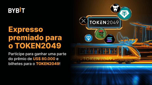 Expresso Premiado para o TOKEN2049: Participe e garanta sua parte do prêmio de US$ 80.000!