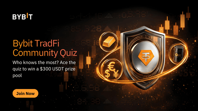🧠 TradFi Community Quiz: Ace the quiz to share a 300 USDT prize pool!