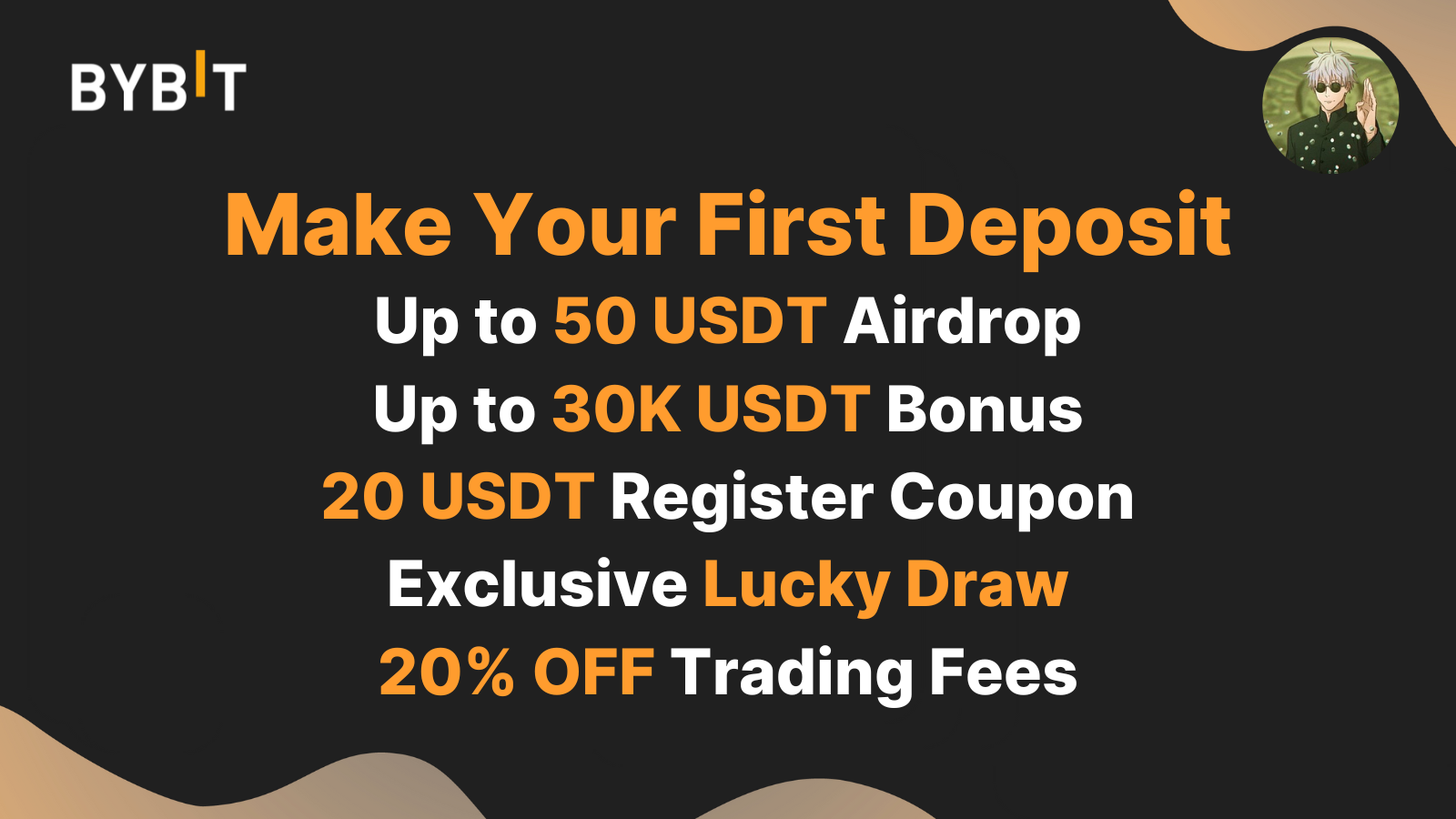 Bybit Announcement | 🔥 Make your First Deposit and Earn $50 USDT and More  with Luke Belmar